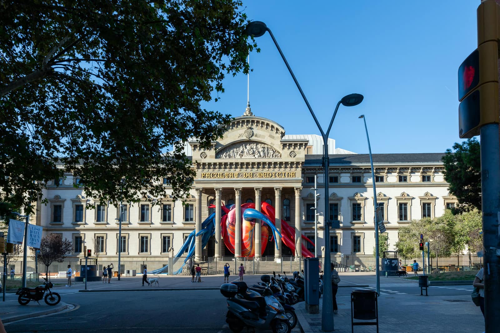 Academic architecture in a Spanish city